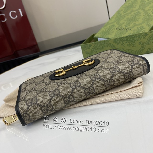 Gucci專櫃古馳最新款男女款拉鏈長夾錢包錢夾 jh2182款號:  621889